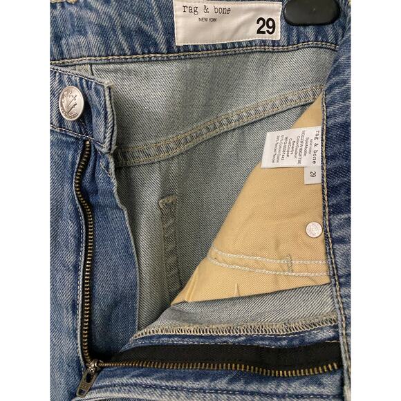 NWT Rag & Bone Featherweight Avery Maxi Skirt US 29 Blue Denim Boho Western - Picture 7 of 9